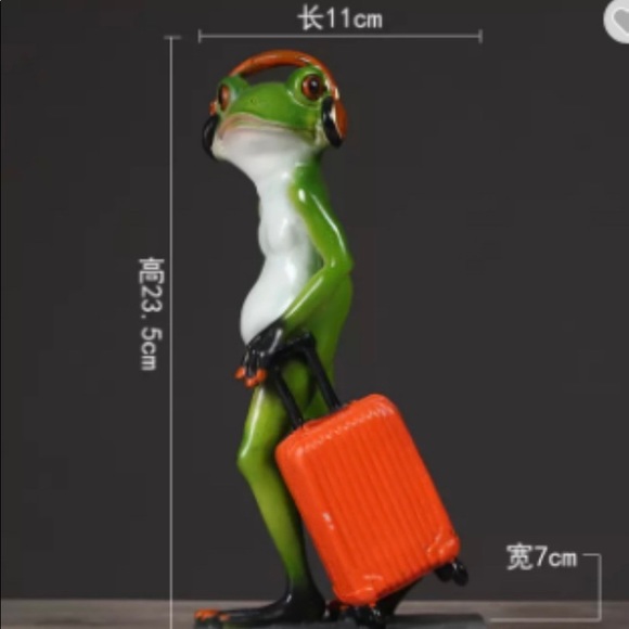 🐸FROG 9” SCULPTURE FIGURINE STATUES - BRAND NEW🐸 - Picture 4 of 6